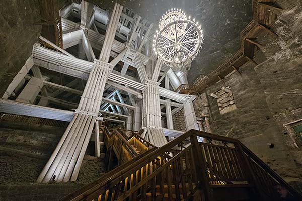 Visiter mine de sel de Wieliczka